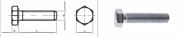 Hex Bolt and Nut Specification