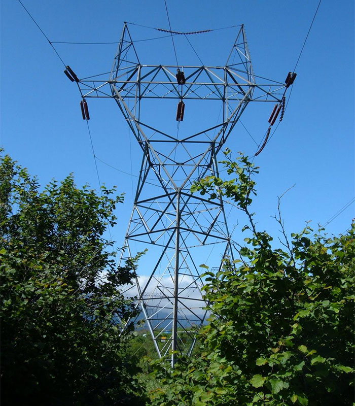 Electricity in a rural area