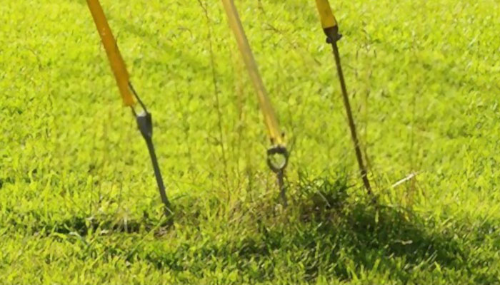 utility pole guy anchor