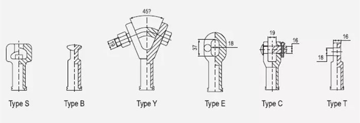 fittings of polymer post insulator
