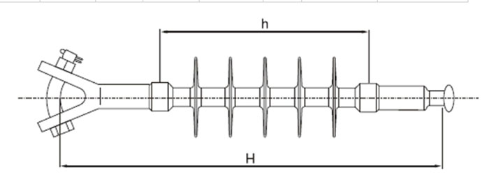 polymer post insulator specification