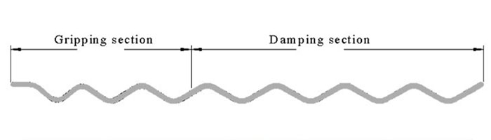 Spiral Vibration Damper Drawing
