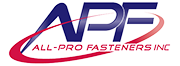 American Fastener Brand and Manufacturer - All-Pro Fasteners (APF) logo